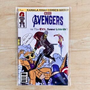 Marvel Comic: Avengers vs The Evil Sewer Lizards Kamala Khan NYCC 2019 Exclusive